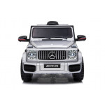 Elektrické autíčko Mercedes Benz G 63 AMG - lakované - strieborné